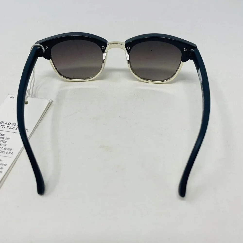 Janie and Jack Baby Boys 0-2 Years Vintage Inspired Wayfarer Sunglasses in Navy